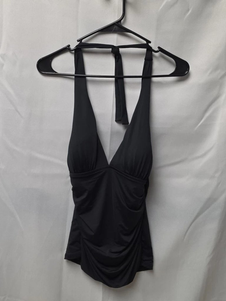 Ladies La Blanca Swim Suit Black Size 10 Org $93 Nwt (Rackd)